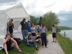 Coaches Watching the Race